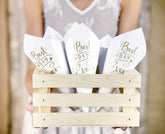 Wedding Confetti Cones 10pk
